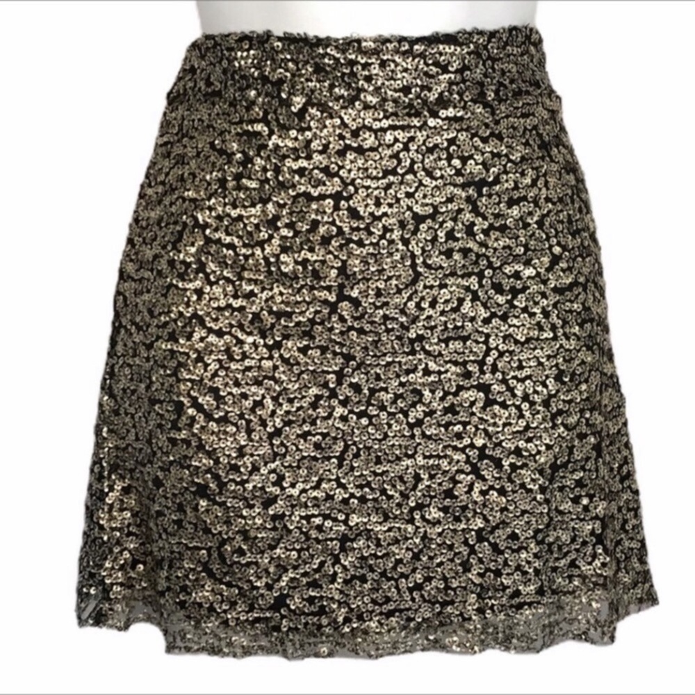Native Rose Embellished Mini Skirt NWT